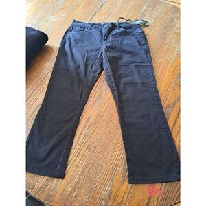 New Size 6 Supplies by Union Bay Black Cropped Ankle Capri Casual Pants NWT
